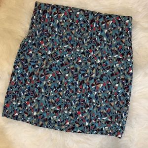 BCBG multi mini skirt